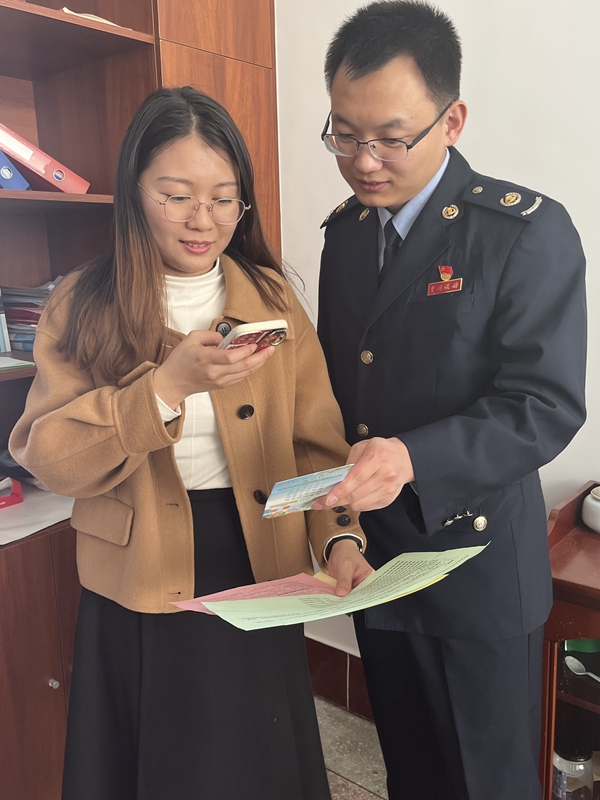 國(guó)家稅務(wù)總局山東省稅務(wù)局 縣局工作動(dòng)態(tài) 寧陽(yáng)縣稅務(wù)局:春風(fēng)禮包解疑難 暖心服務(wù)常相伴